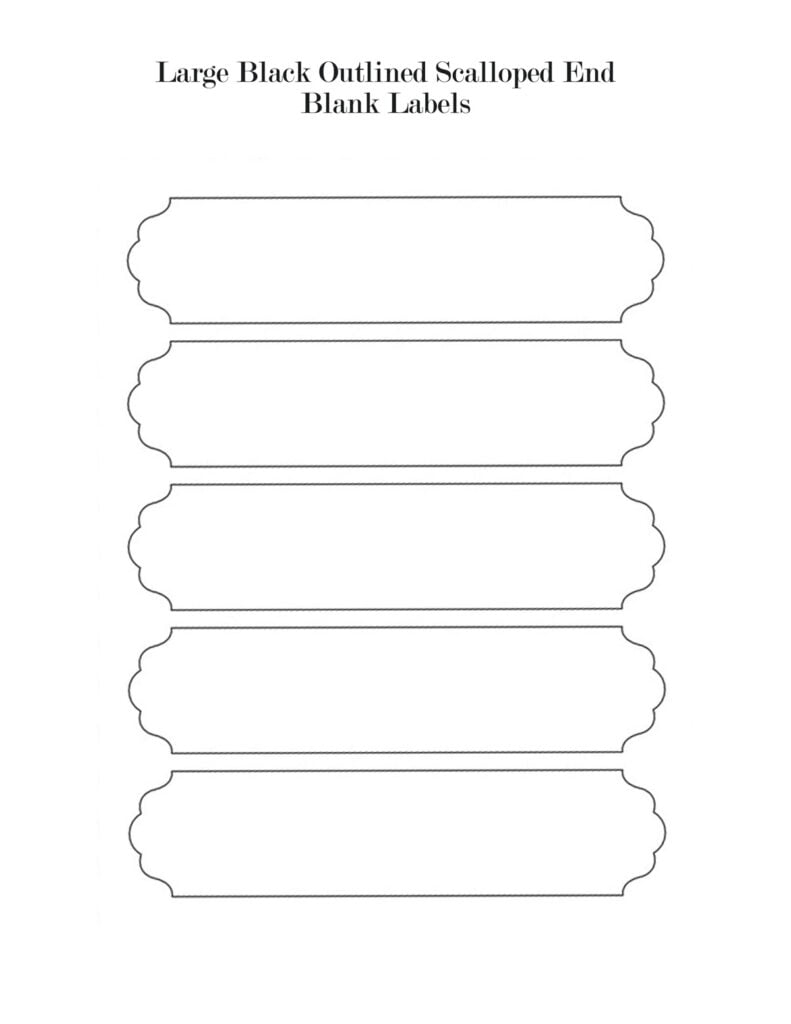 Free Printable Labels To Organize Your Stuff In My Own Style