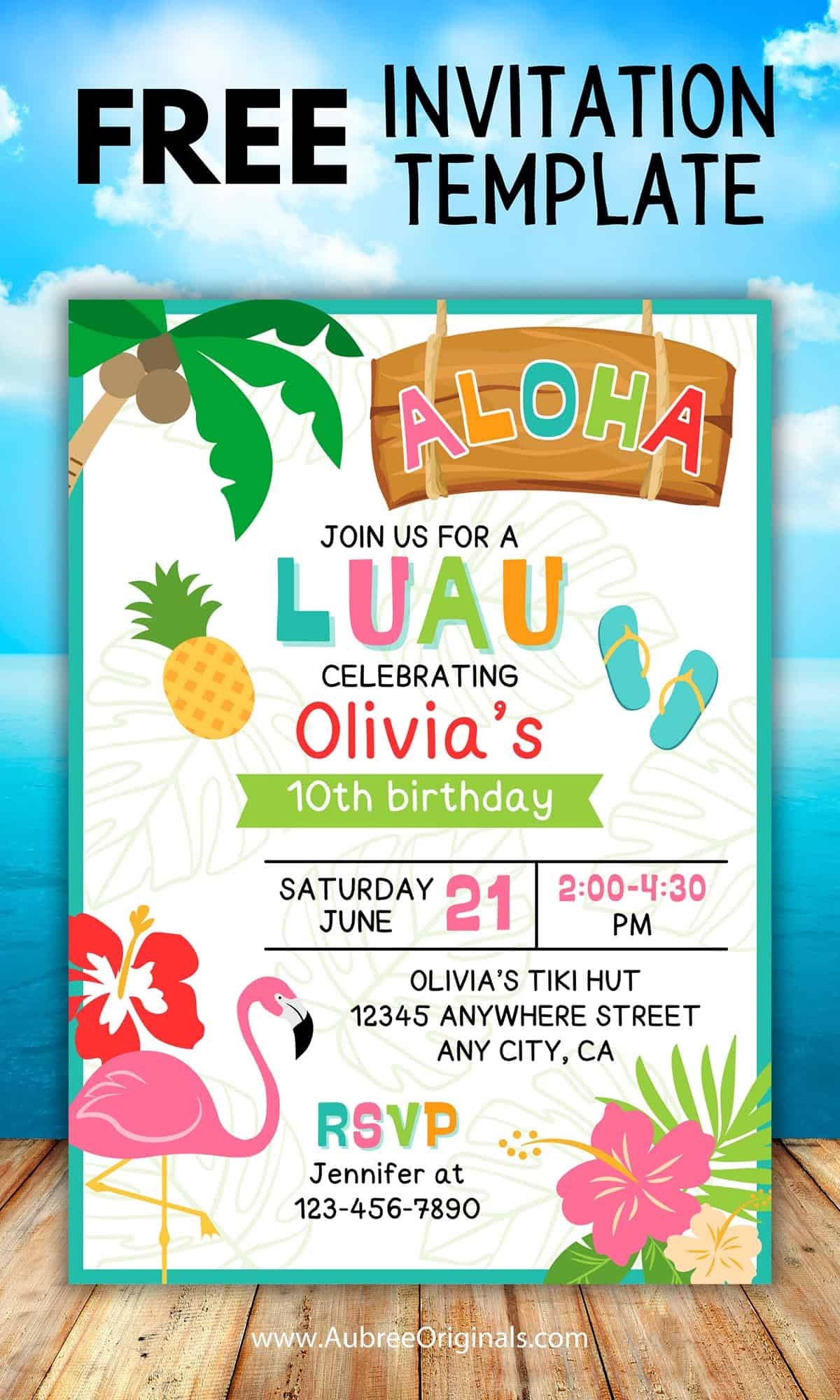 free printable invitation templates