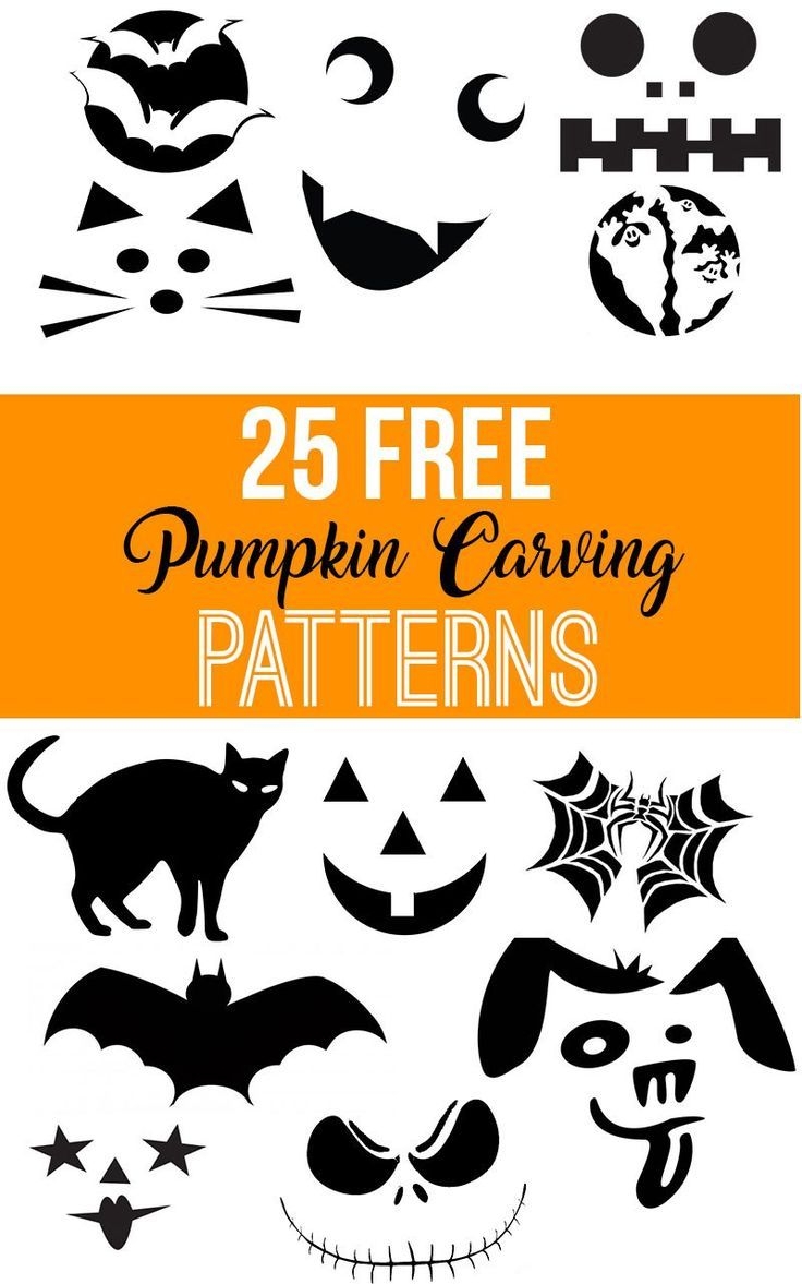 pumpkin carving template free printable