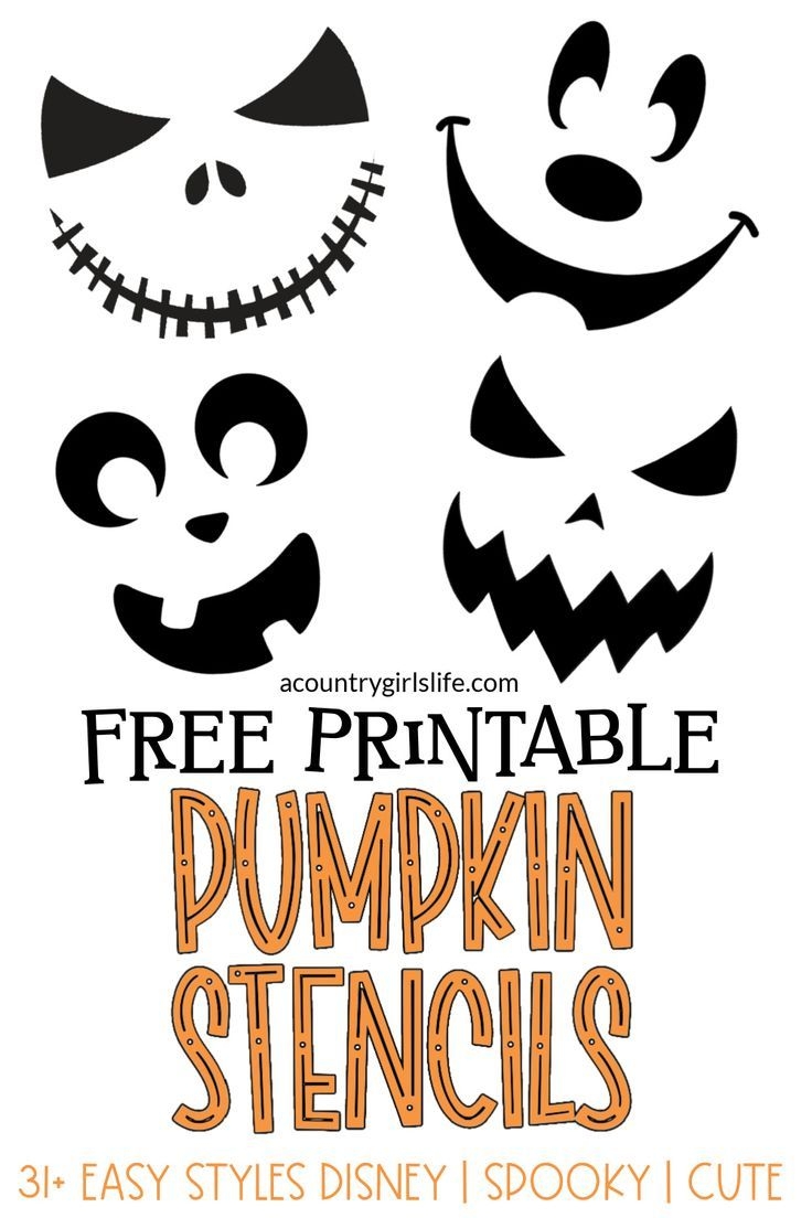 jack o lantern printable templates