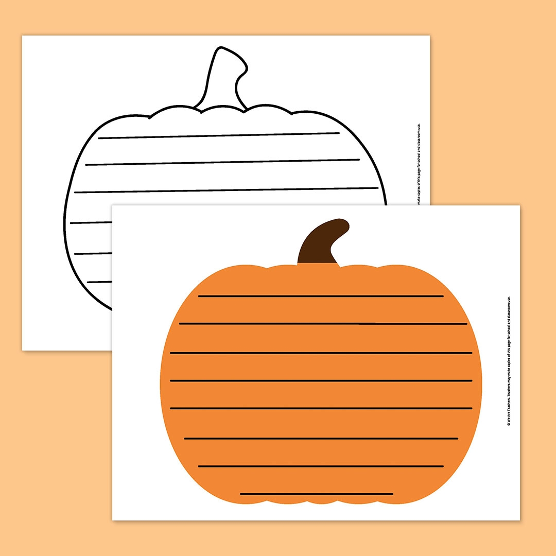 large pumpkin template free printable