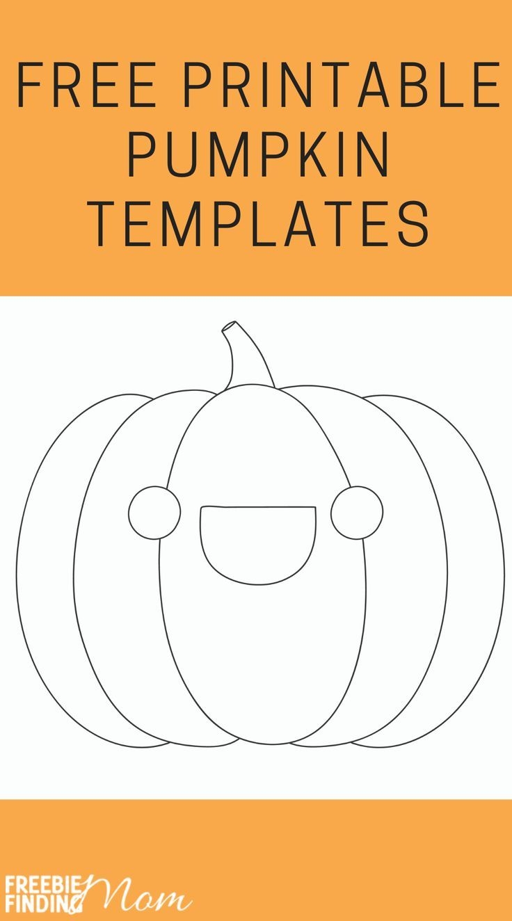 pumpkin templates free printable
