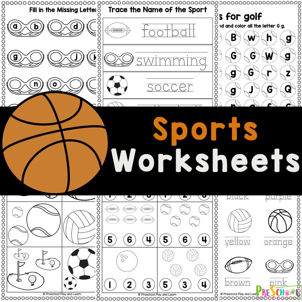 free preschool activity sheets