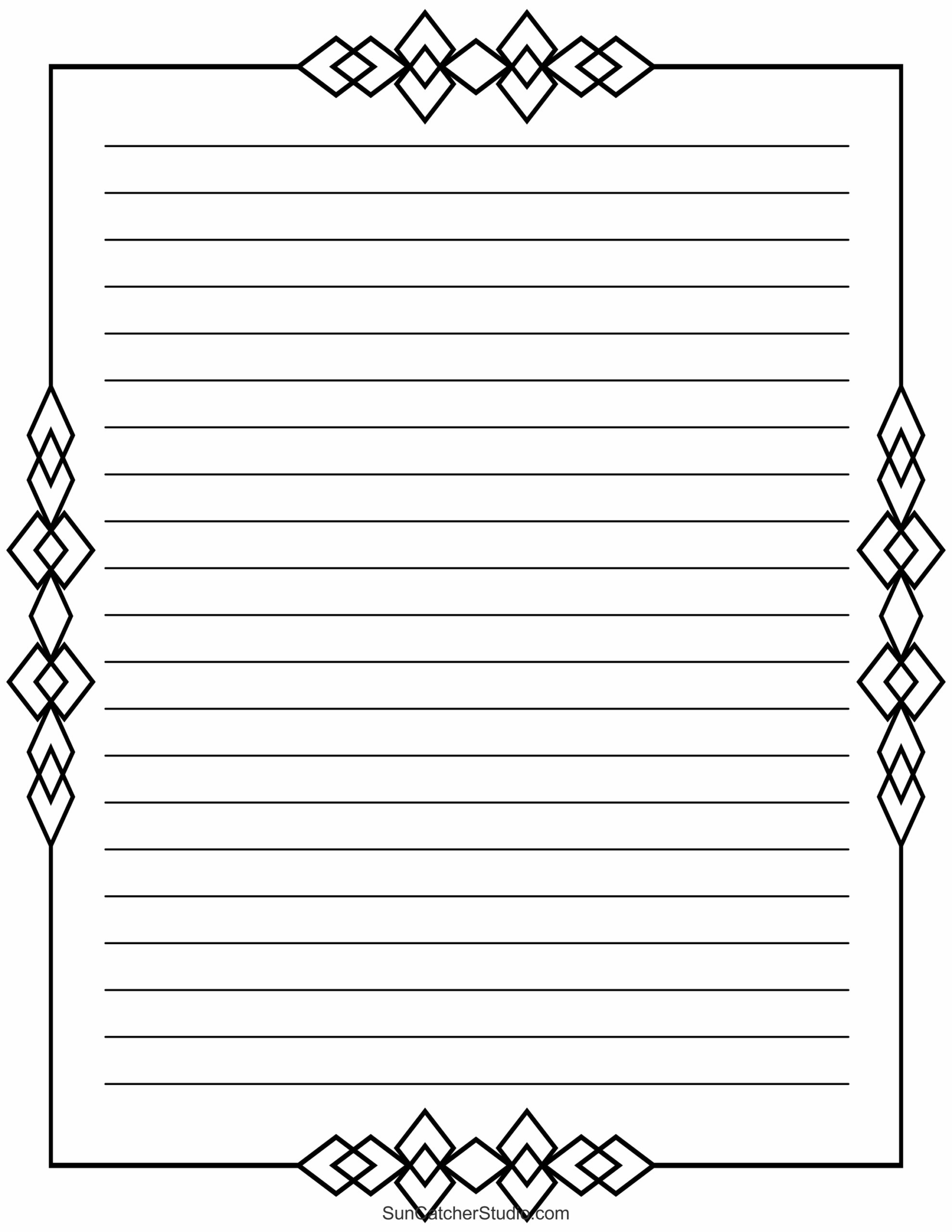 lined paper printable