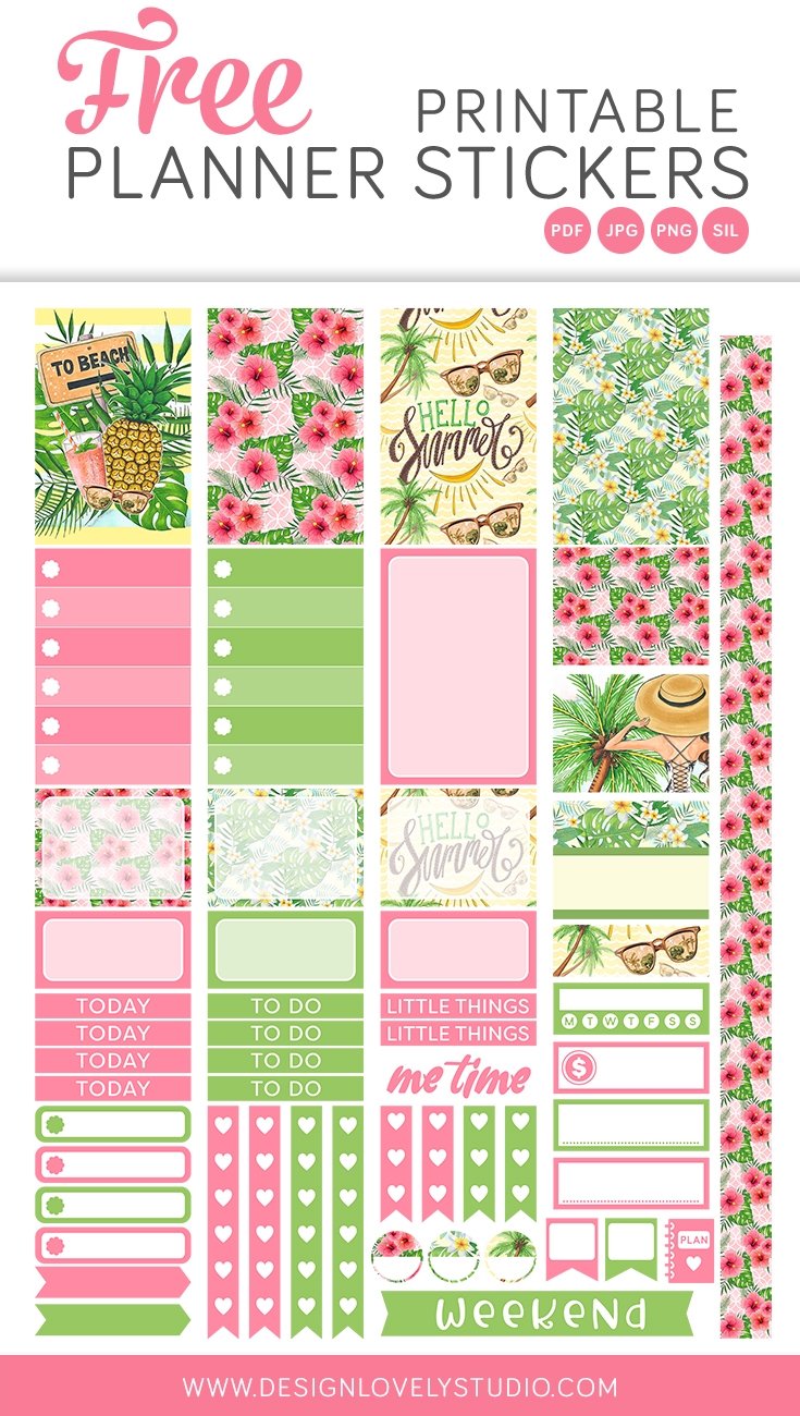 printable planner sticker