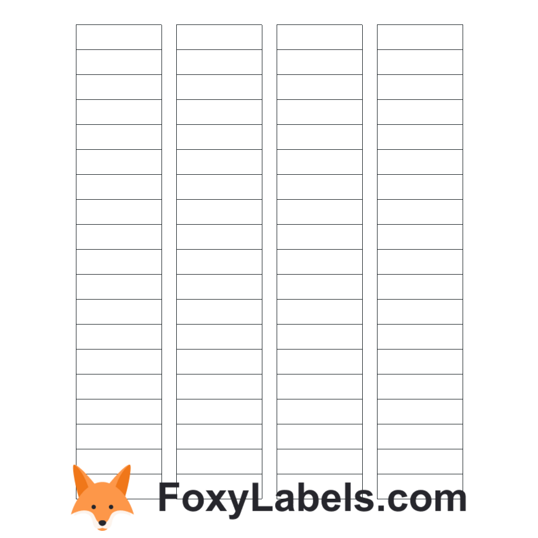 Google Docs Label Template Compatible With Avery 8167 
