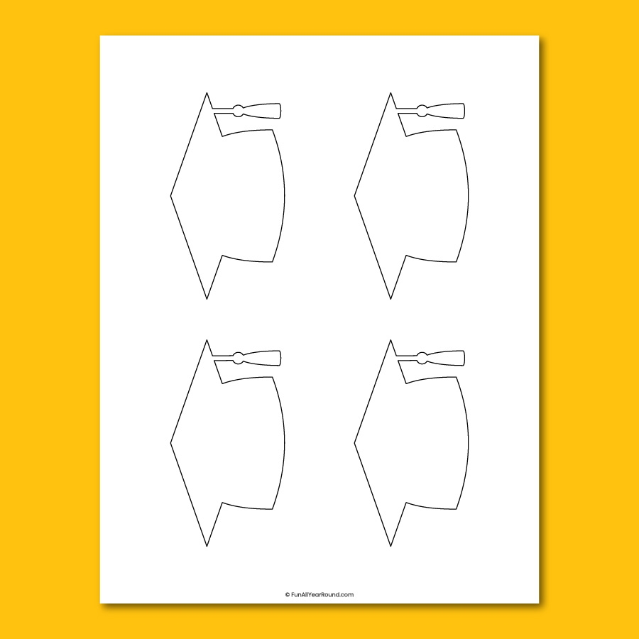 Graduation Cap Template Fun All Year Round Graduation Cap Template Fun All Year Round