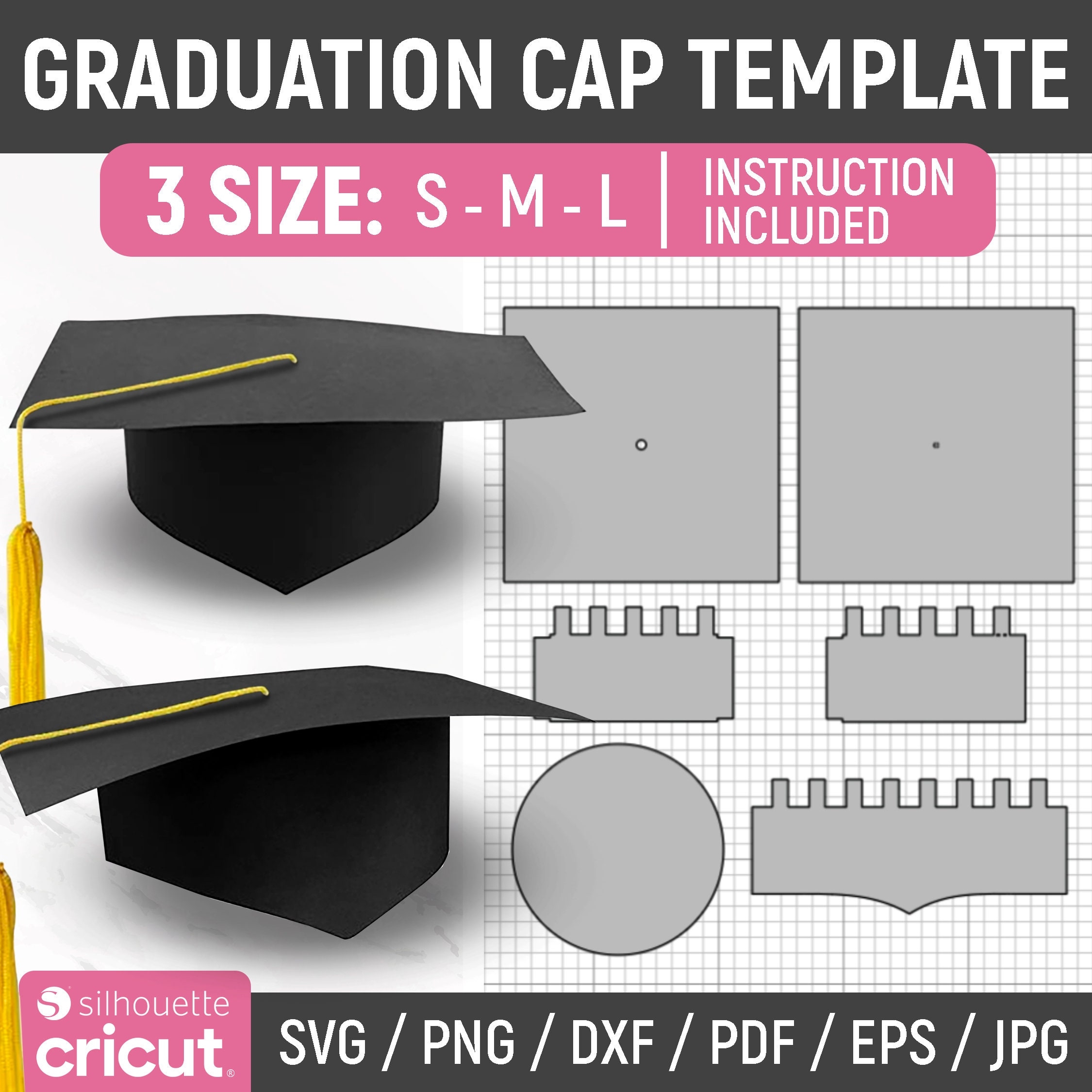 Graduation Cap Template Graduation Hat Svg Class Of 2025 Grad Craft Senior Cut File 3D DIY Cricut Laser Cut Silhouette Printable Etsy Graduation Cap Template Graduation Hat Svg Class Of 2025 Grad Craft Senior Cut File 3D DIY Cricut Laser Cut Silhouette Printable Etsy