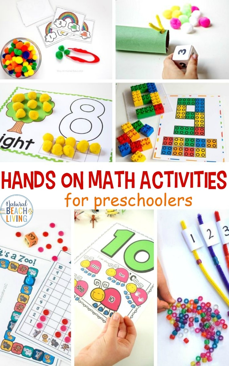 Hands On Math Activities For Preschool And Kindergarten Natural Beach Living Hands On Math Activities For Preschool And Kindergarten Natural Beach Living