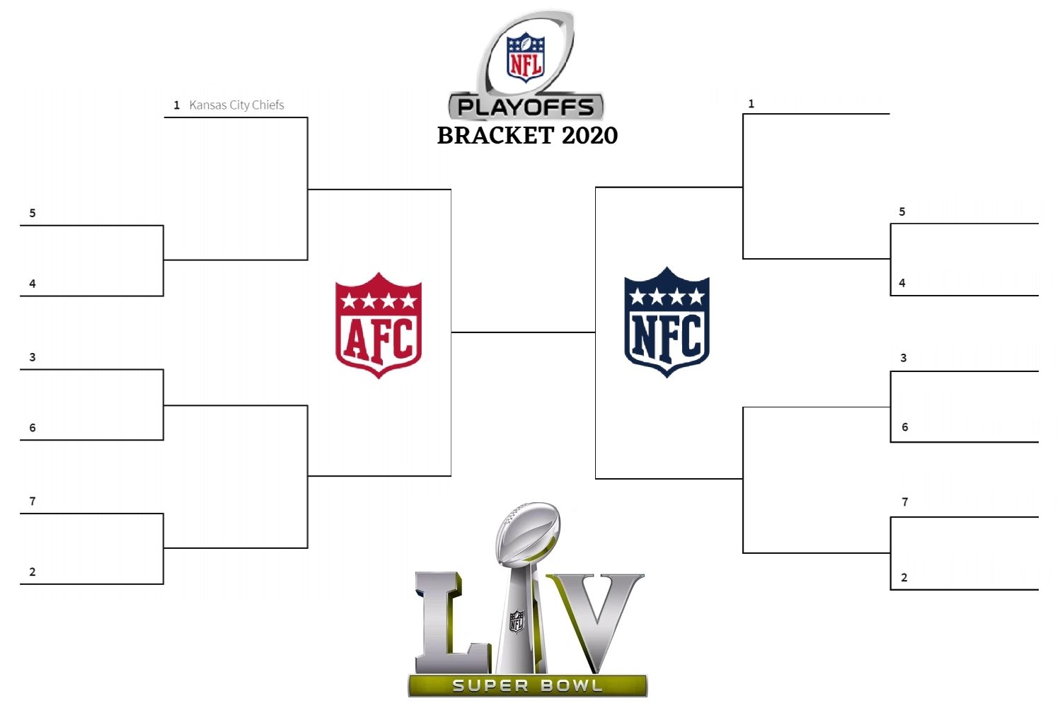 nfl playoff bracket printable