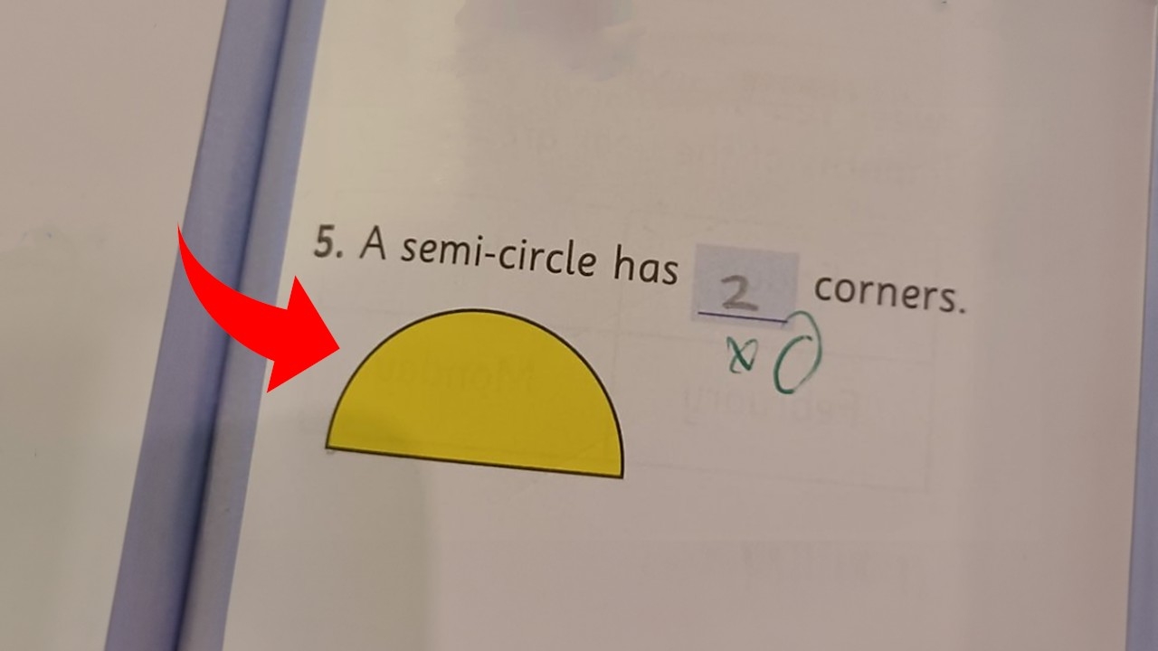 How Many Corners Does A Semi circle Have YouTube