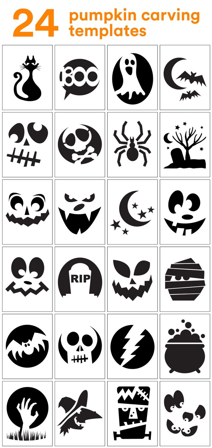 printable jack o lantern template