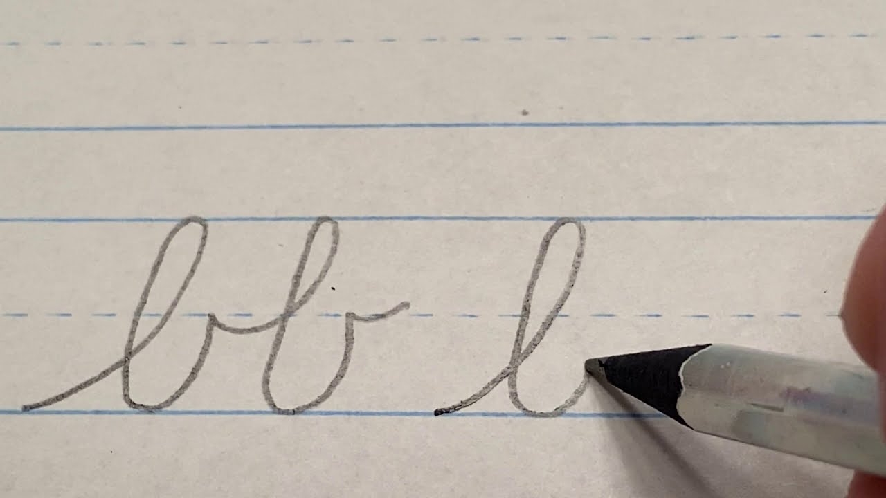 How To Connect Cursive b YouTube