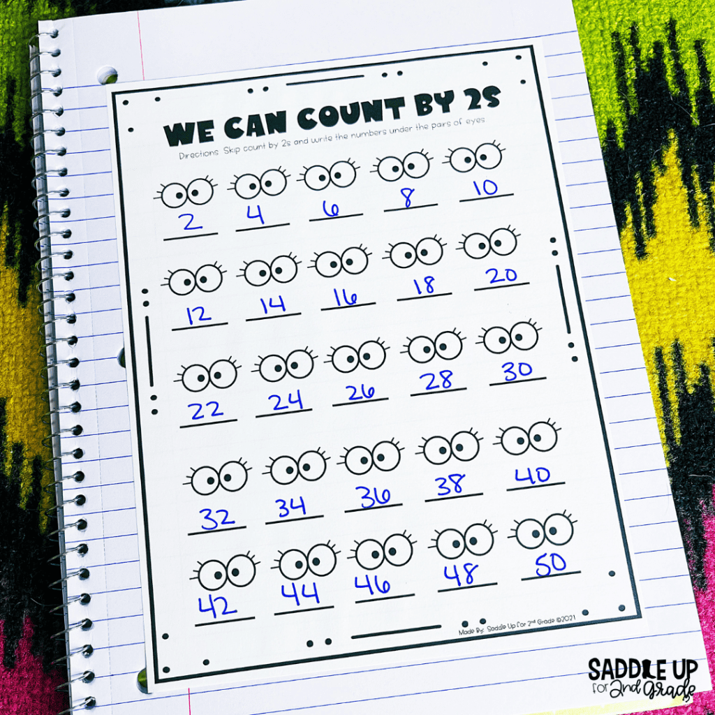 How To Teach Skip Counting With Effective And Fun Activities Saddle Up For 2nd Grade