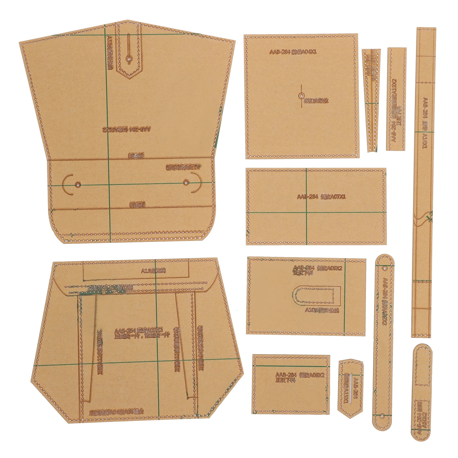 Leather Pattern Templates Transparent Acrylic Template Leather Acrylic Stencil Leathercraft Mold Performance Driven Walmart ca