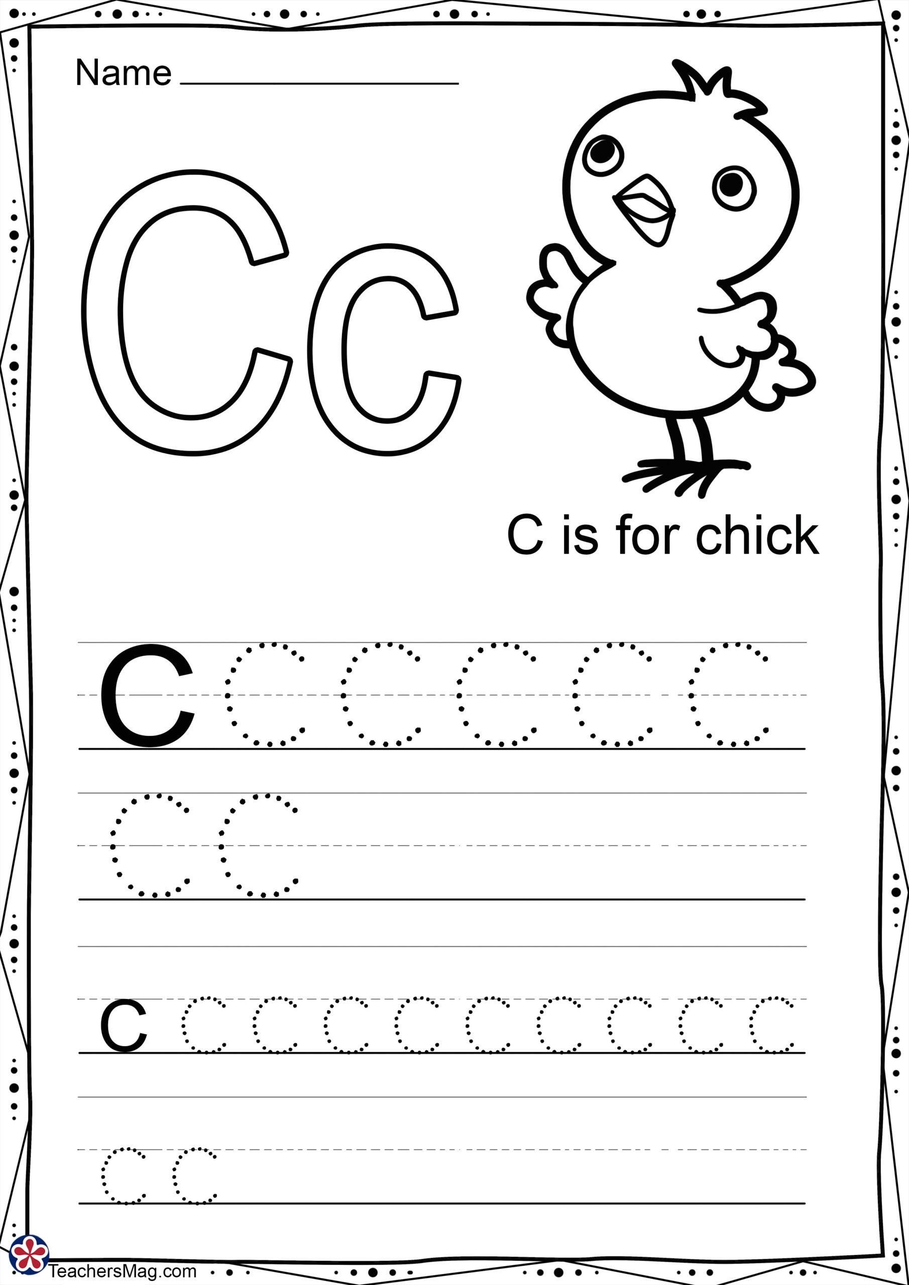 free printable worksheets for preschool