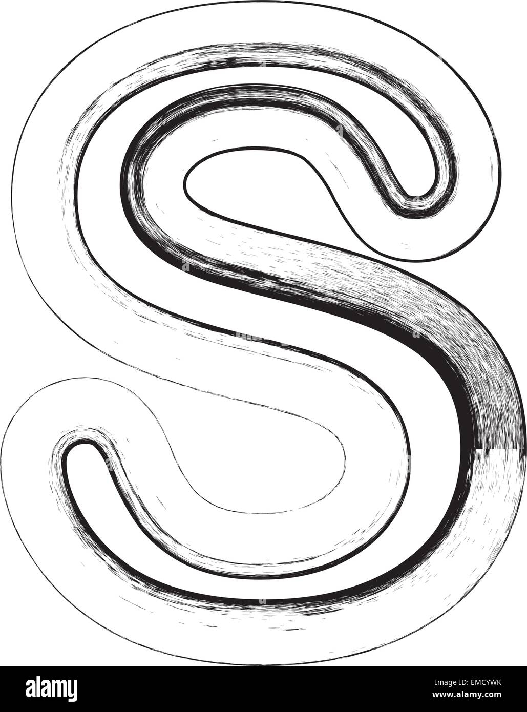 letter s template printable