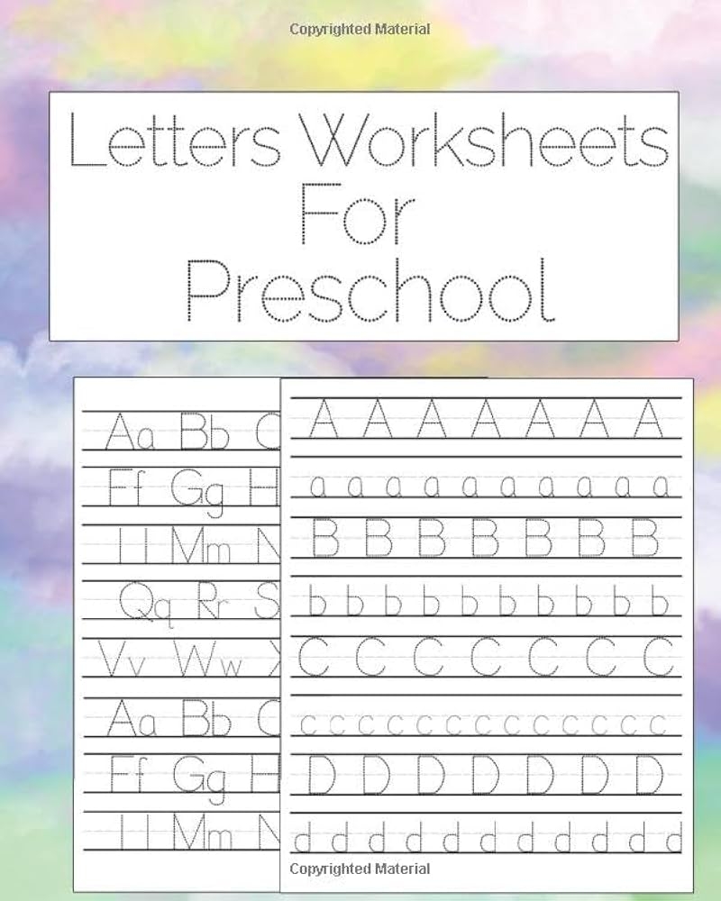 Letters Worksheets For Preschool Tracing Worksheets For 4 Year Old Trace And Write ABC Letters Preschool Math For Kids And Toddlers Learning Evie Books Amazon de Books Letters Worksheets For Preschool Tracing Worksheets For 4 Year Old Trace And Write ABC Letters Preschool Math For Kids And Toddlers Learning Evie Books Amazon de Books