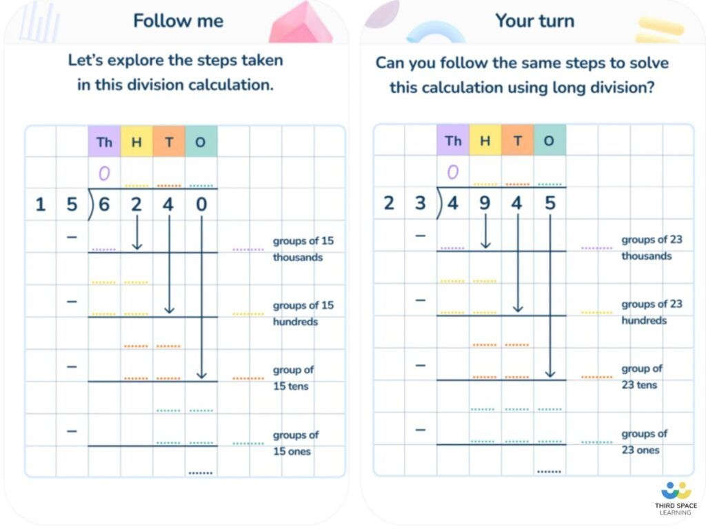Long Division Questions For All Pupils Year 6 To Year 11