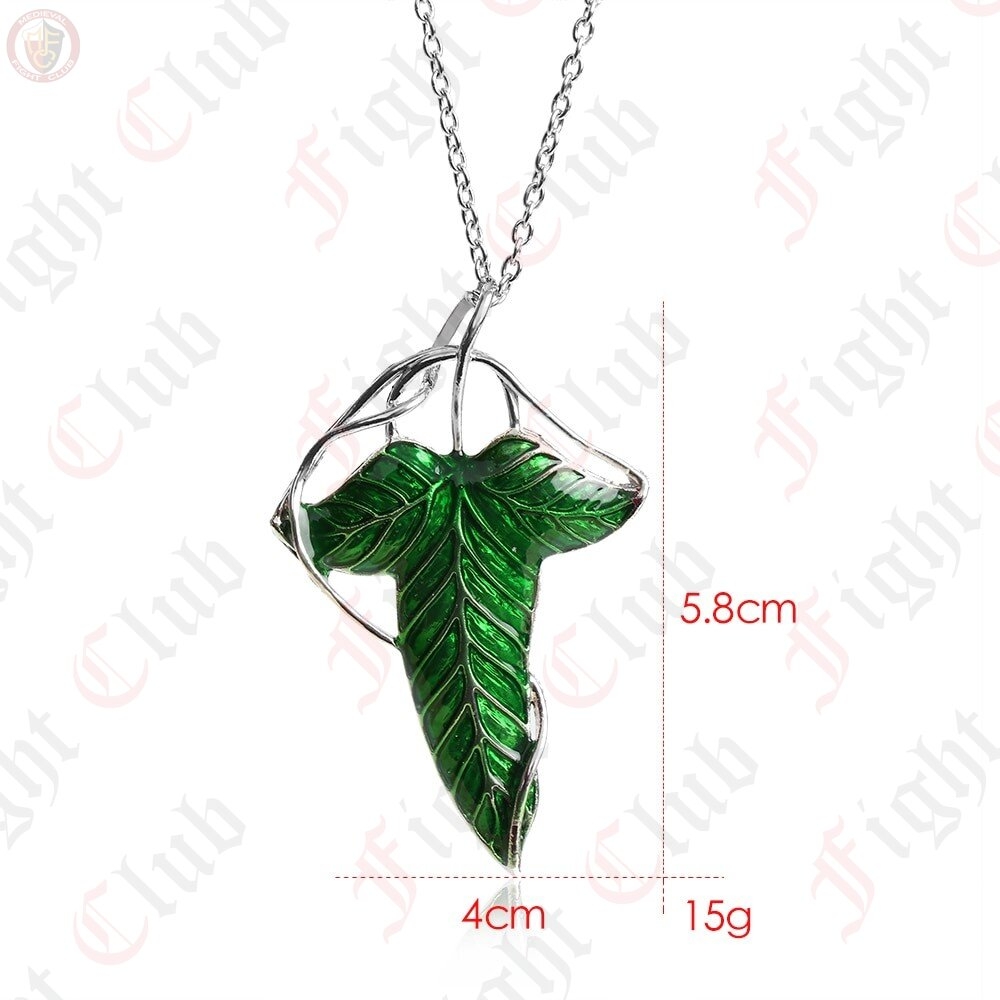 LOTR Leaves Of Lorien Brooch Cloak Pin