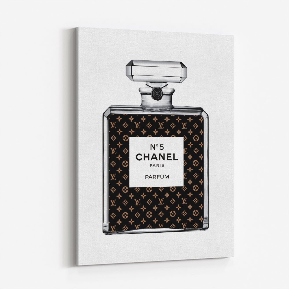 LV In Chanel Wall Art