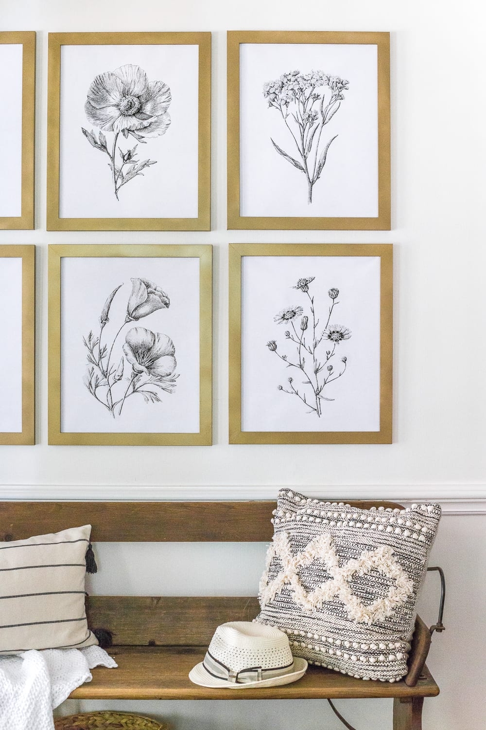Modern Minimalist Botanical Printable Set Bless er House