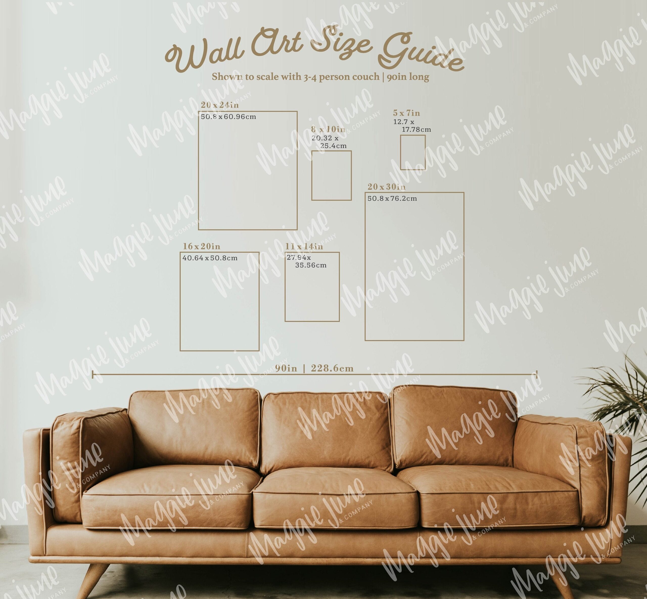 Most Popular Sizes Wall Art Size Guide Printable Downloadable Image Size Guide For Print Sellers Clear N Easy To Make Sense Of Them All Etsy