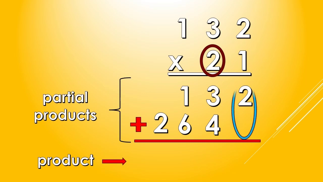 multiplying 3 digit by 2 digit