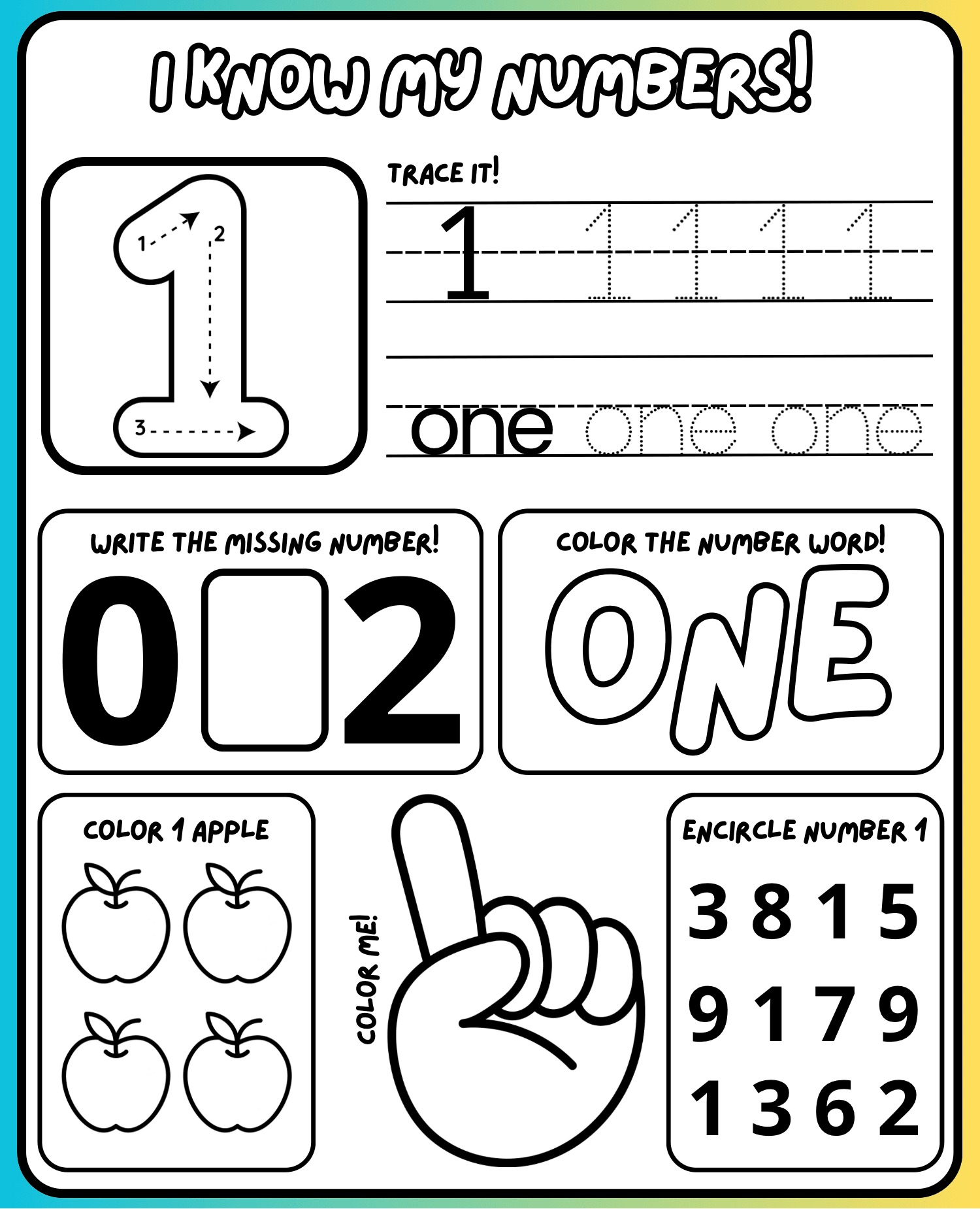 Number Worksheet For Kindergarten numbers 1 3 By Nbcreatives Raket PH