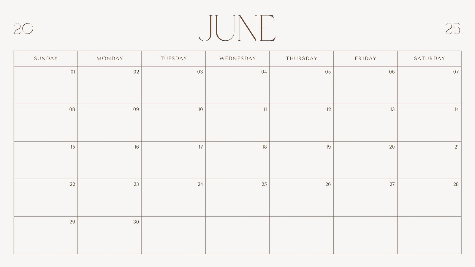 free printable monthly planner printable