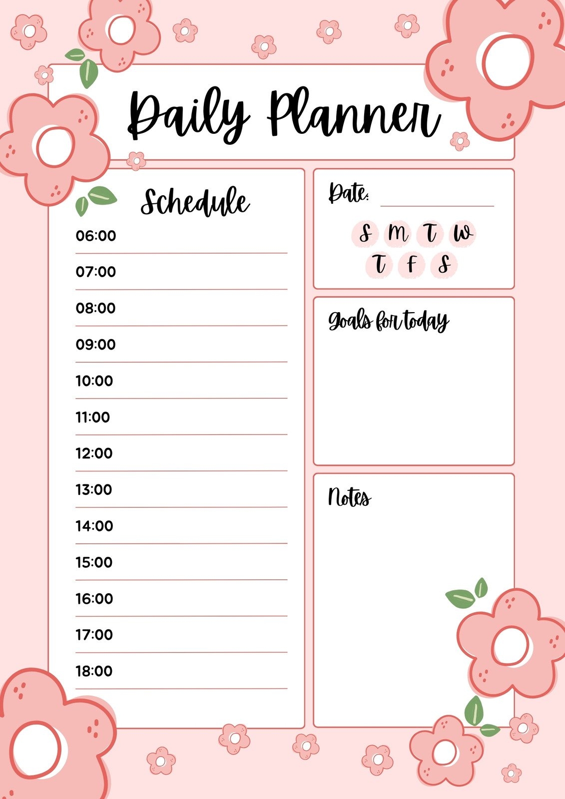 cute planner printables
