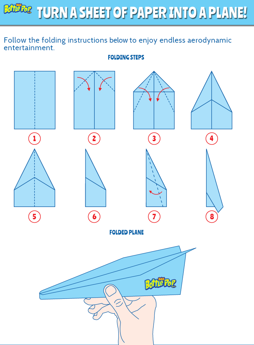 Paper Airplane Templates For Kids 10 Free PDF Printables Worksheets Library