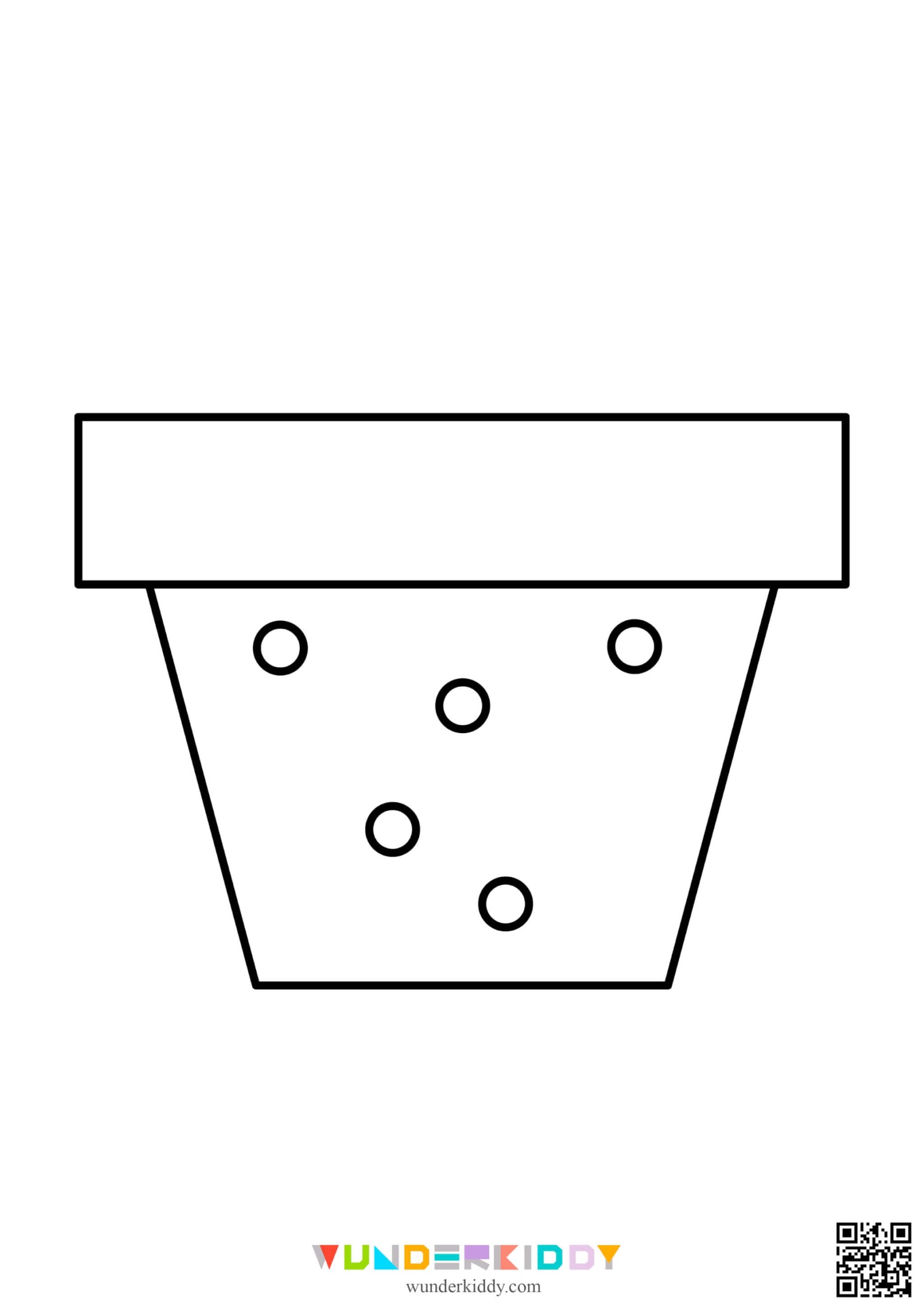 Paper Flower Pot Template 101 Flower Pot Svg Designs Graphics Printable Flower Pot Template Free Printable Flower Pot Template