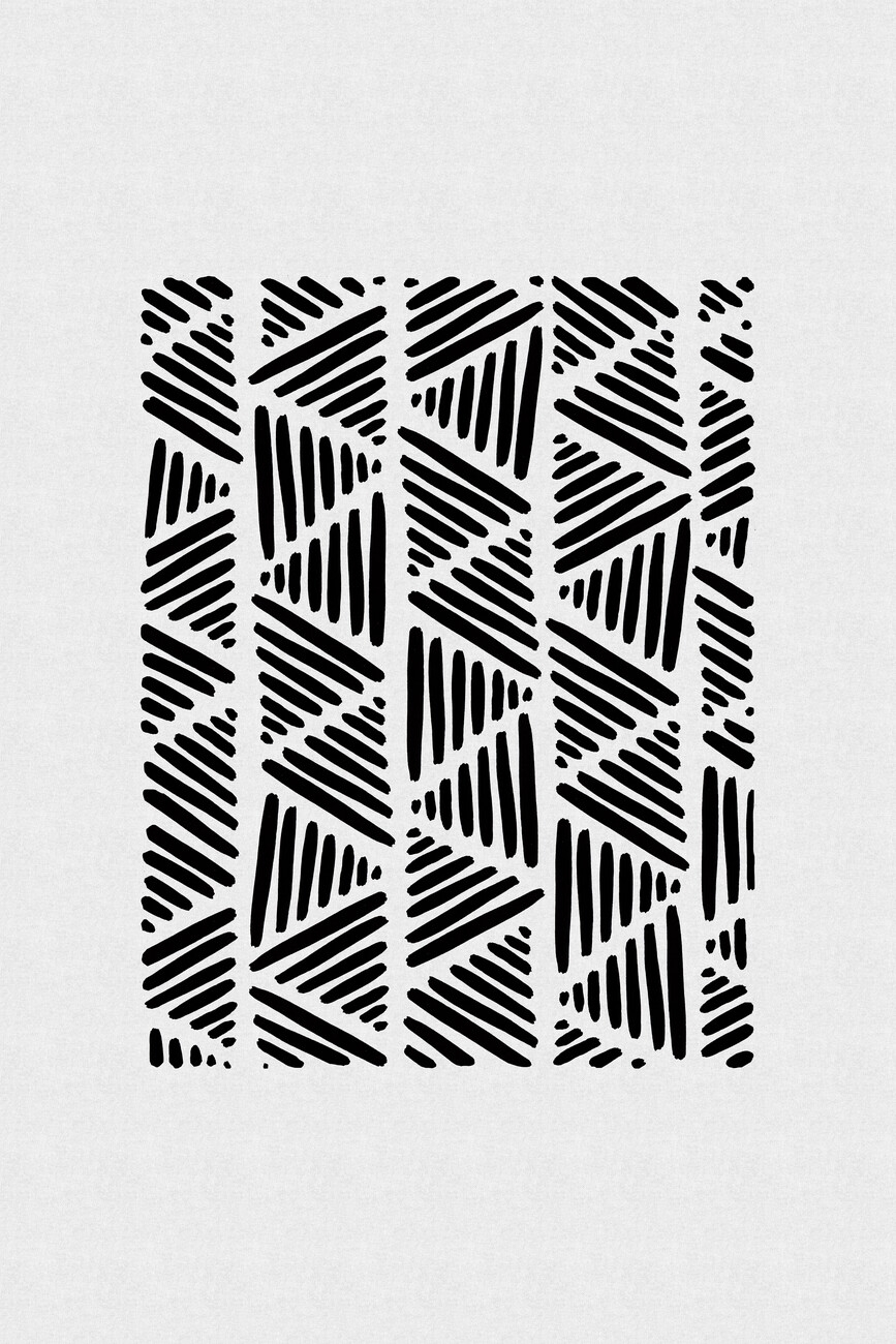 Poster Black White Abstract I Wall Art 3 1 FREE Europosters