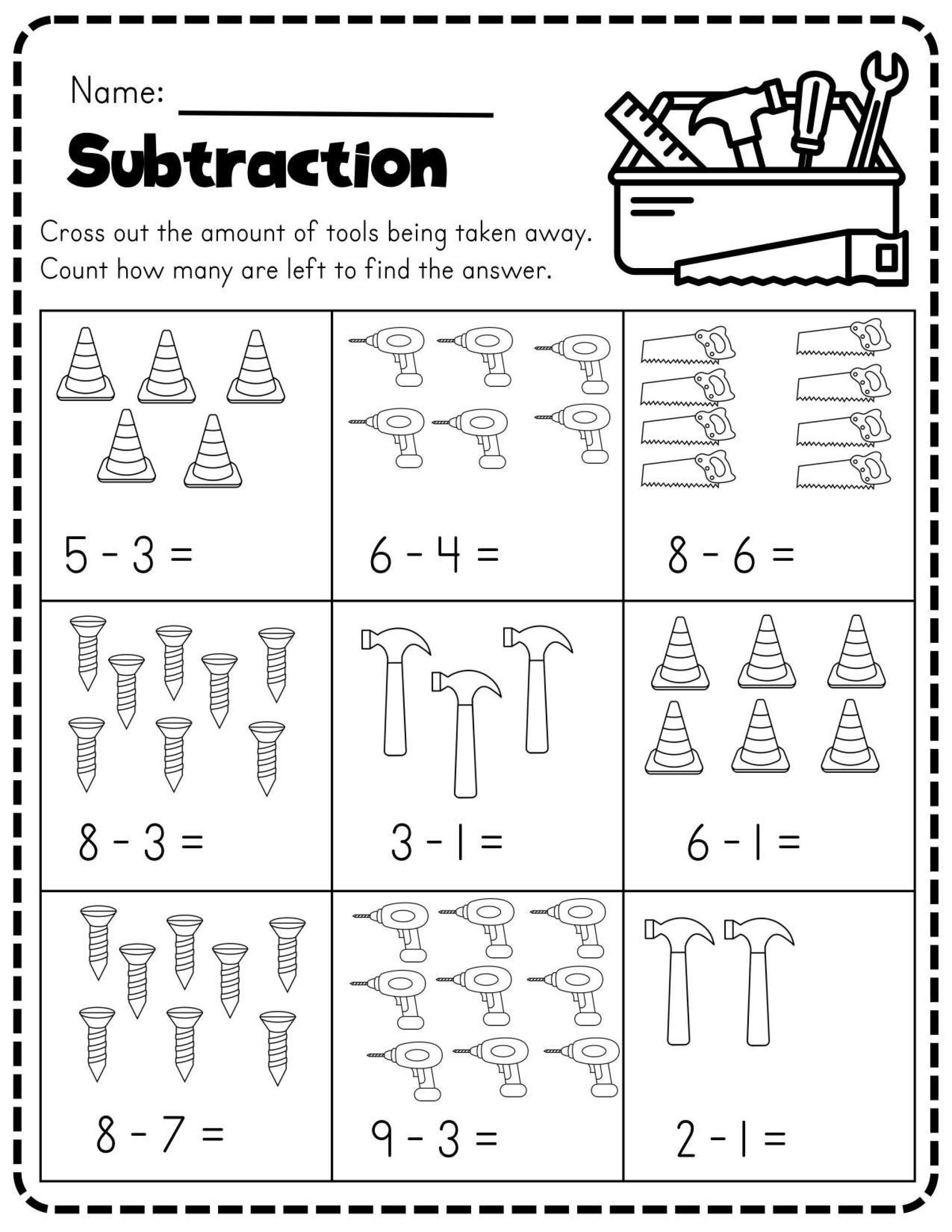 worksheets for pre primary