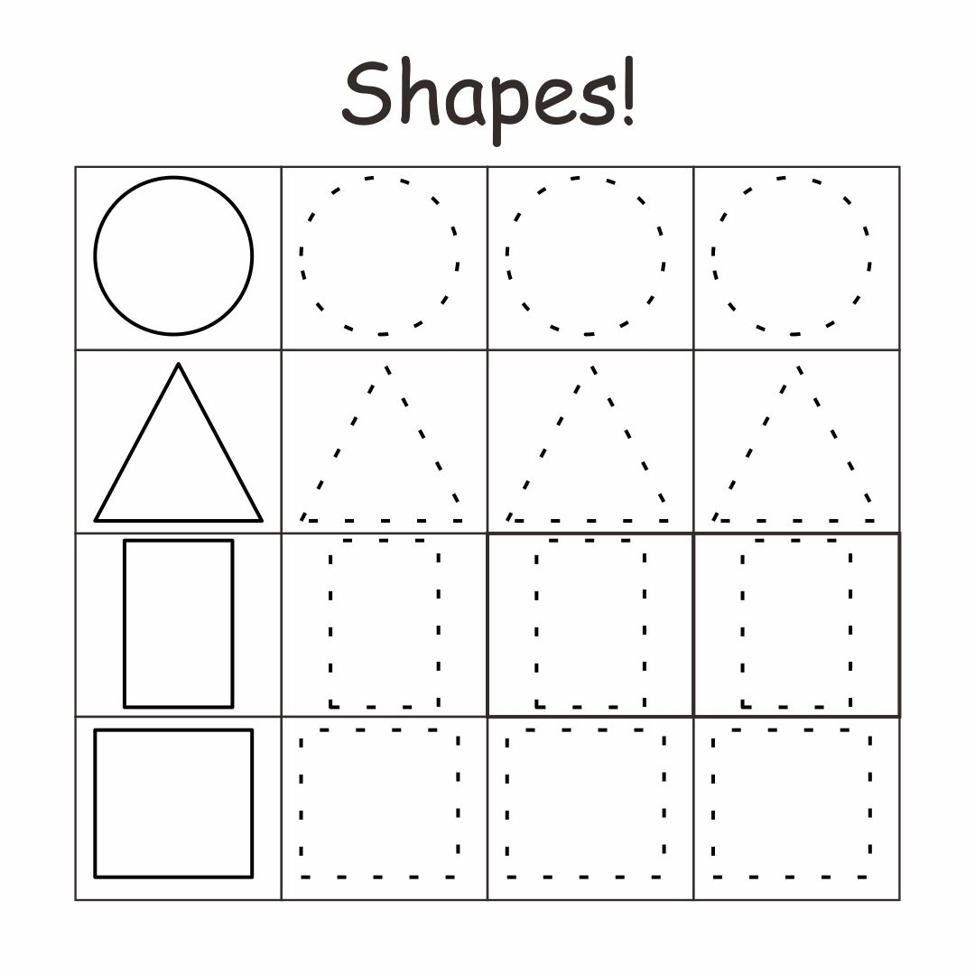 3 year old worksheets