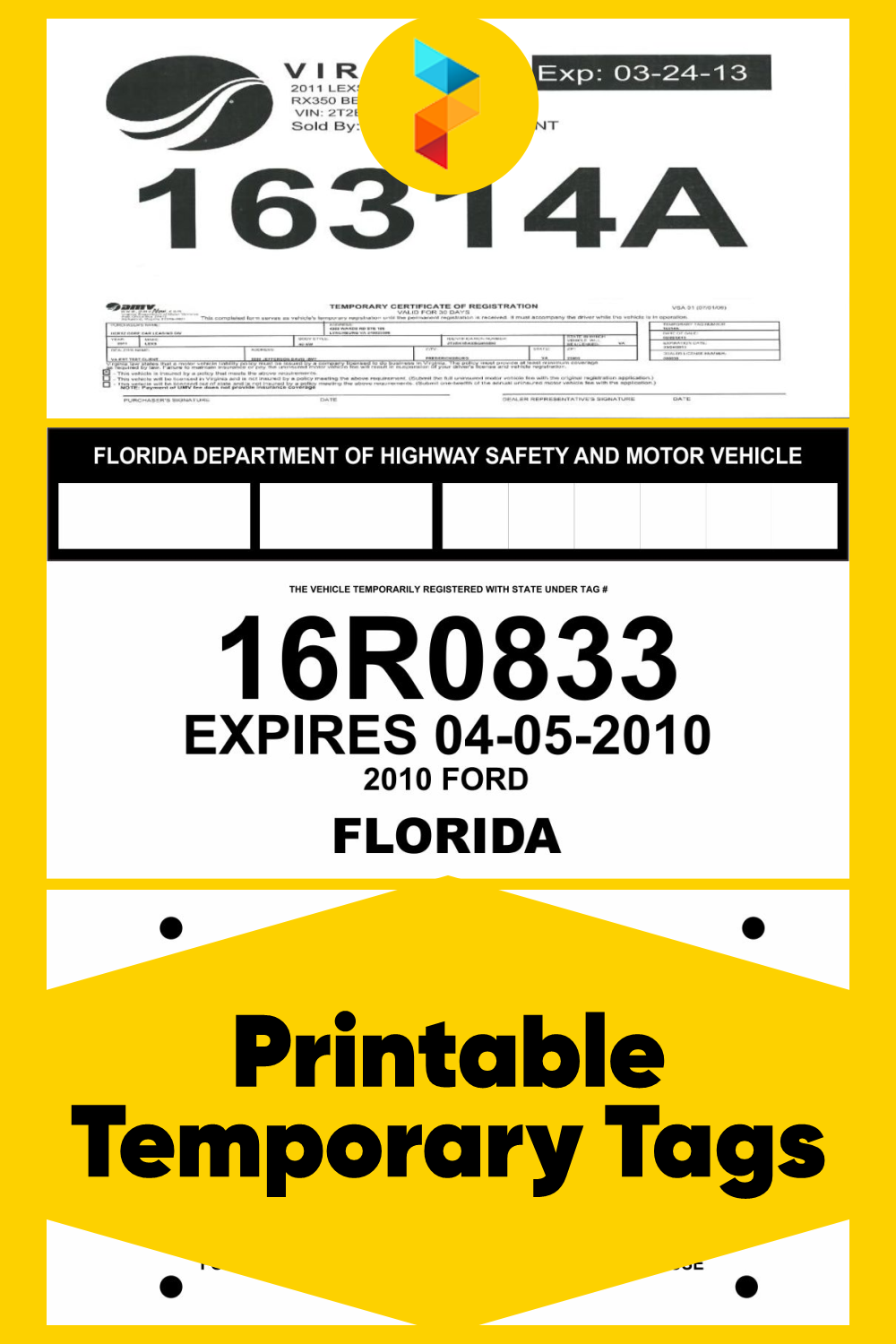 Print Temp Tags 2025 Sidhal