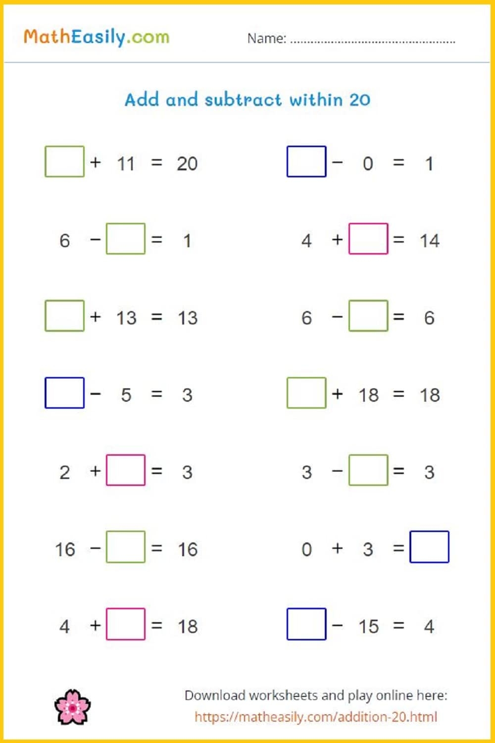 math worksheets grade 1