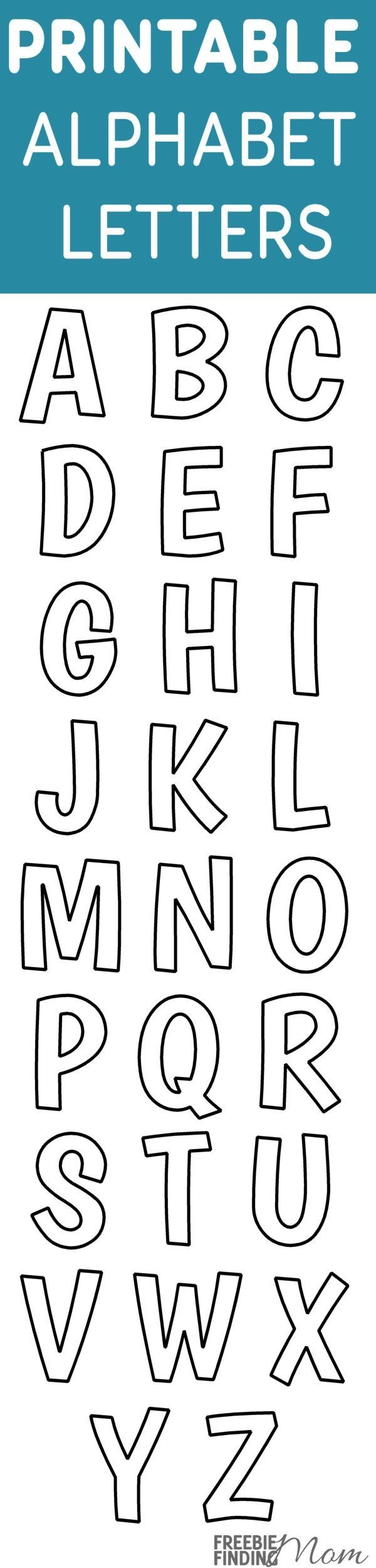 alphabet letters to print