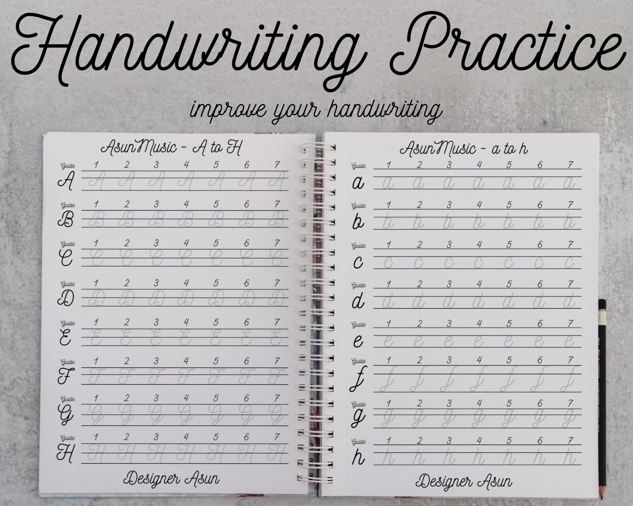 handwriting worksheets for adults