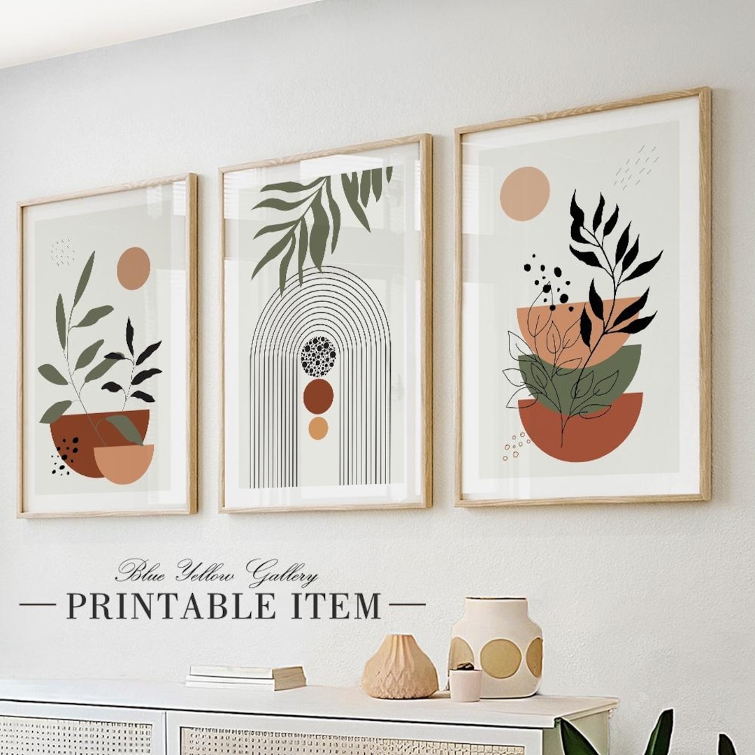 printable boho wall art