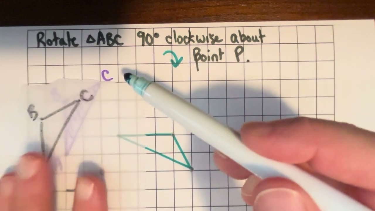 Rotate A Shape With Tracing Paper YouTube