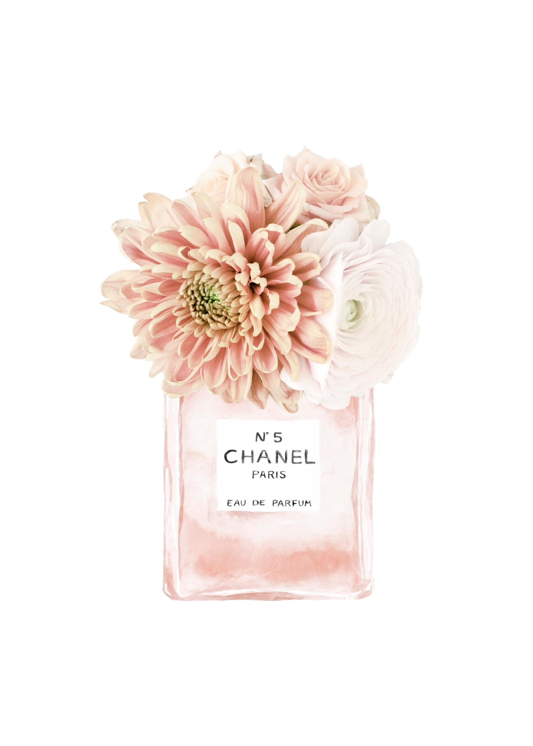 Scent Of Flowers No3 Print Fashion Floral Poster Desenio