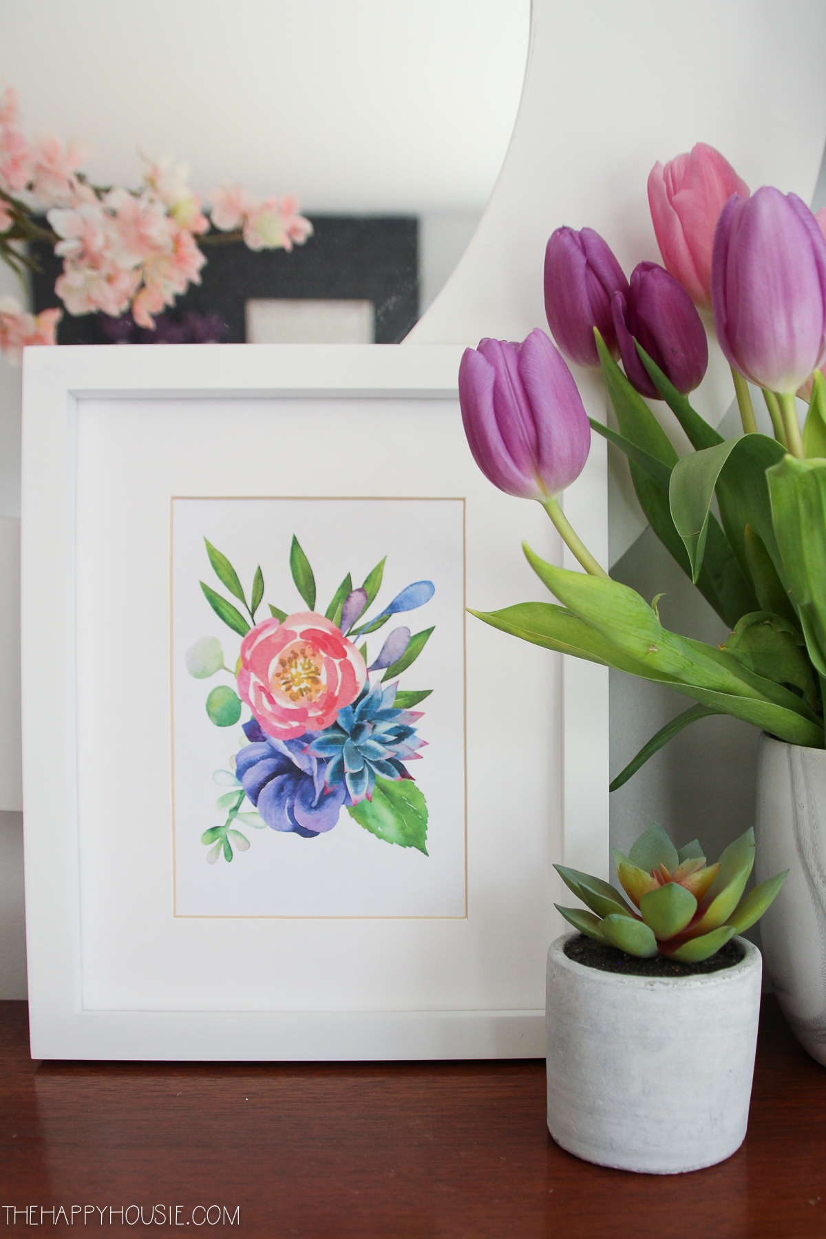 printable floral wall art