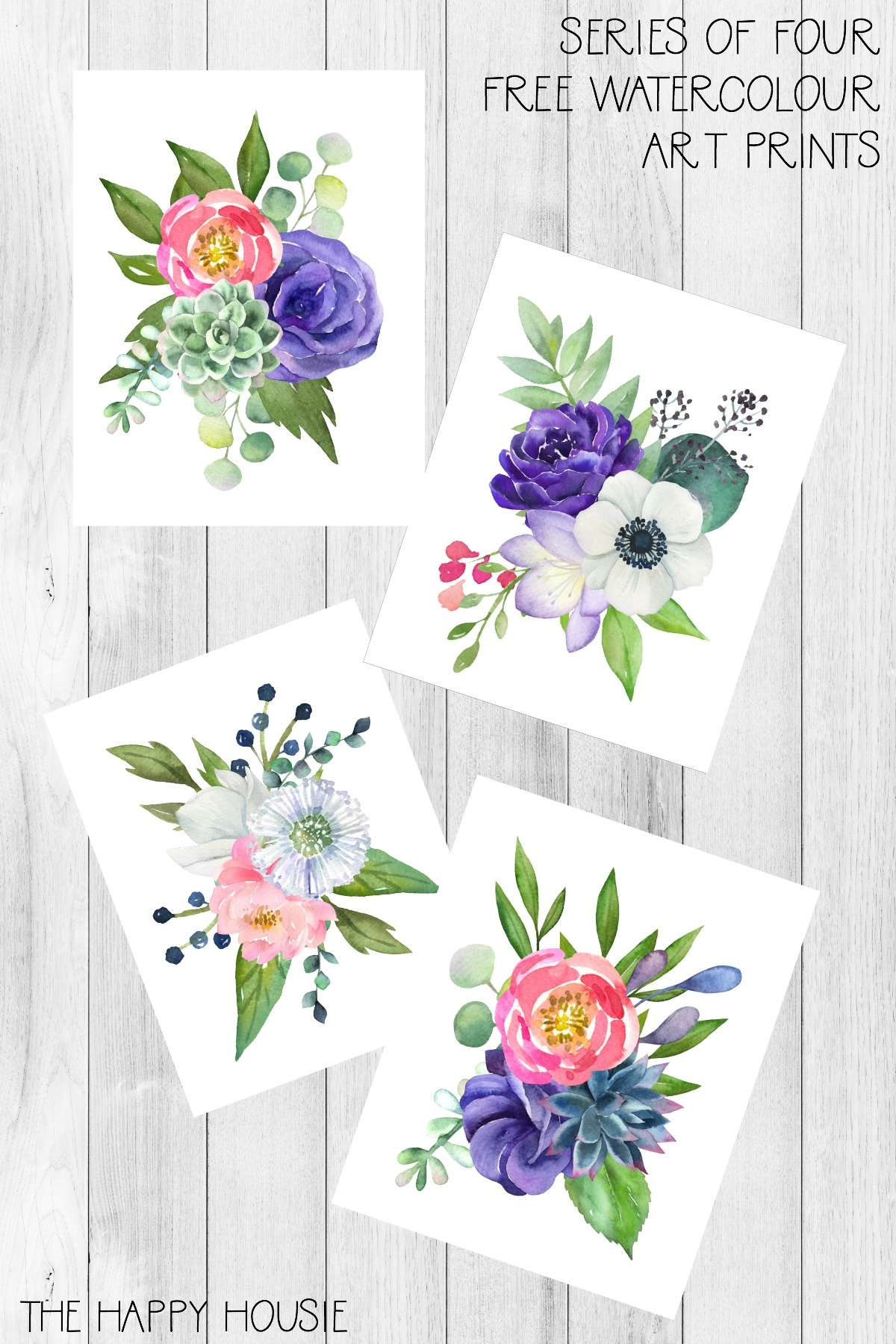 flower wall art printable