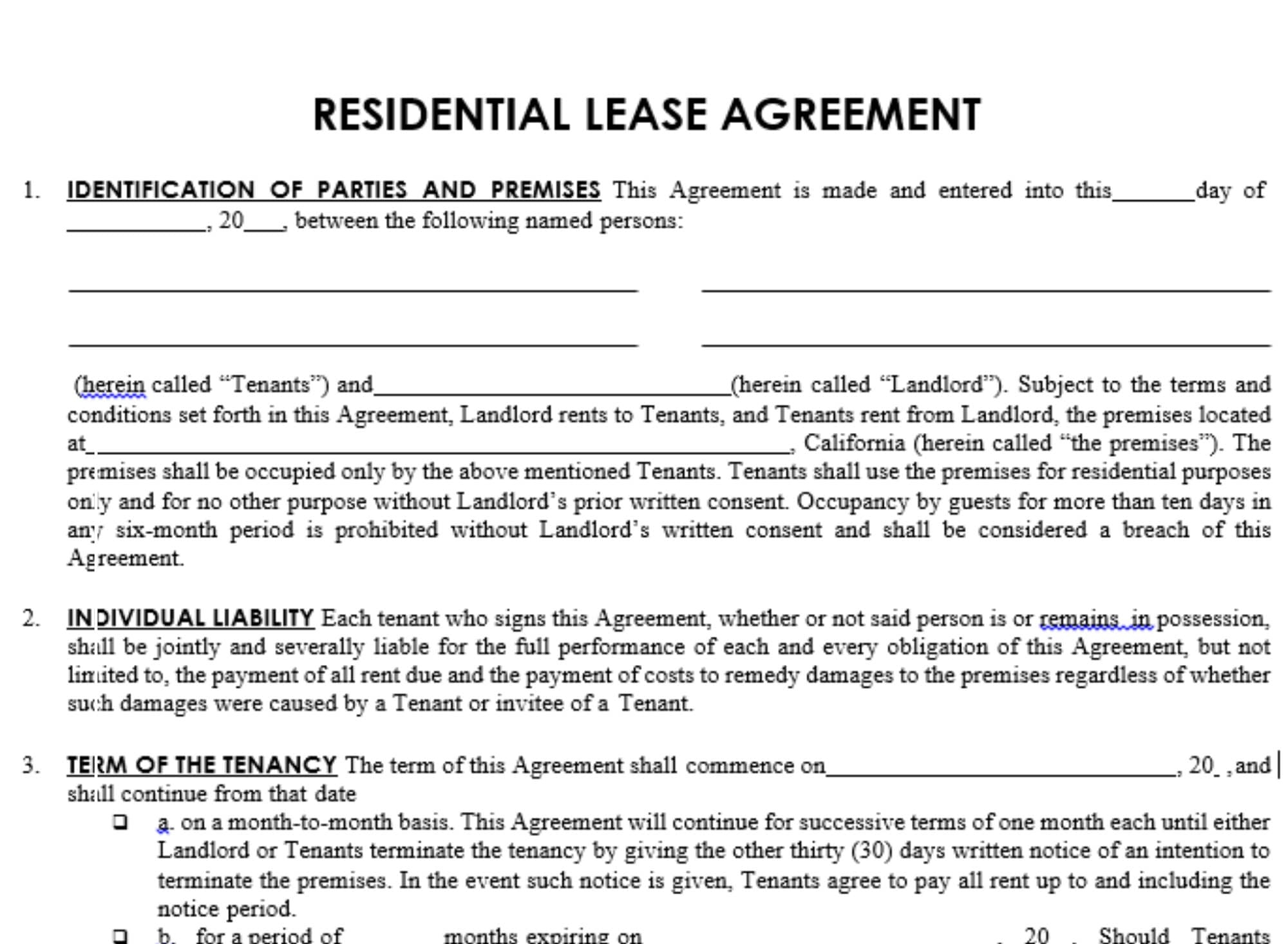 Staples Lease Agreement Free Printable Residential Lease Agreement Template Free Printable Basic Rental Agreement