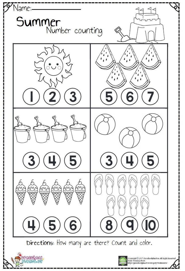 Summer Number Count