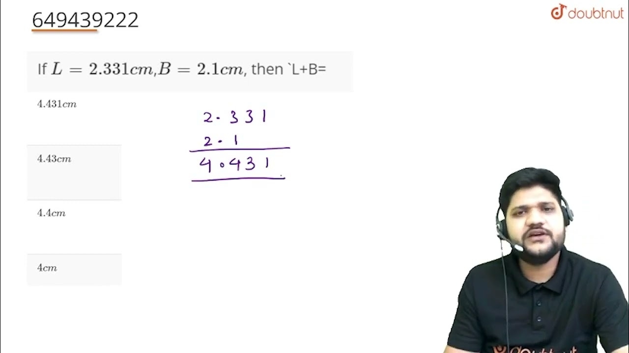 The Decimal Equivalent Of 1 20 Up To Three Significant Figures Is CLASS 11 BASIC MATHEMA YouTube