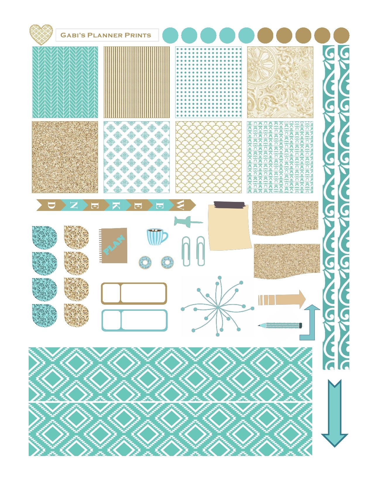 The Girlie Side Of ELT Free Planner Printables My Elt Rambles
