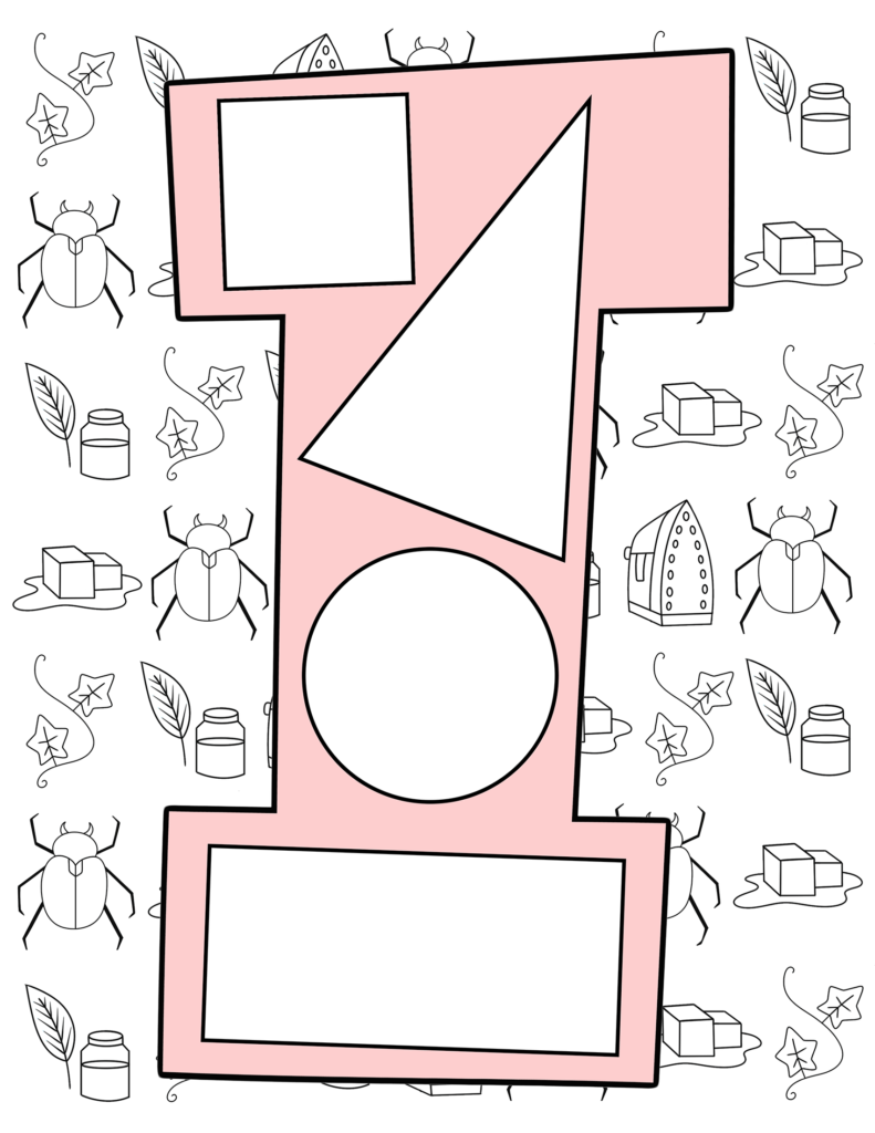 The Letter I Craft For Preschool with Free Printable Cutouts The Hollydog Blog